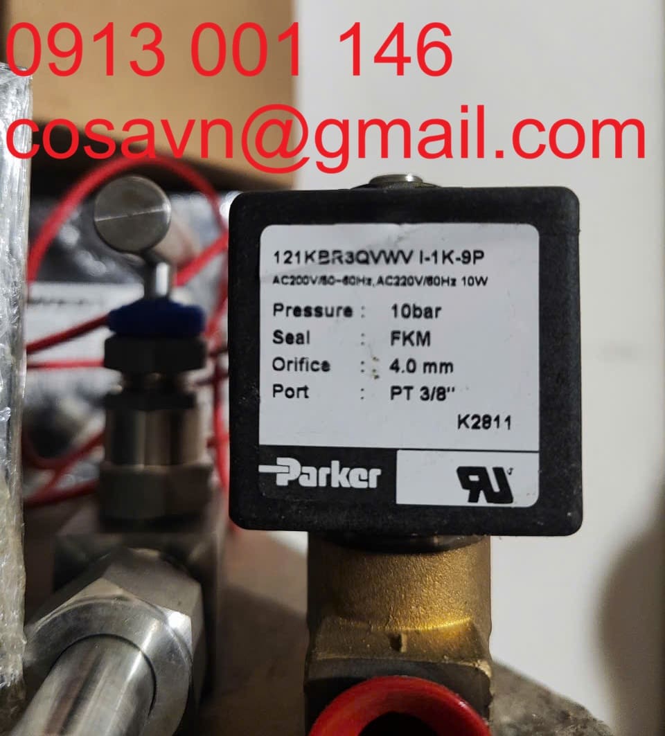 Parker  Van điện từ Parker 121KBR3QVWV I-1K-9P 121KBR3QVWV I-1K-9P